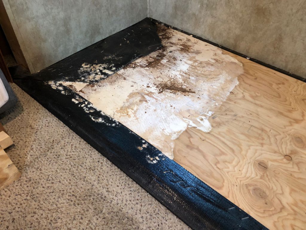 How To Repair Water Damaged Floor In Travel Trailer at Caridad Fuentes blog